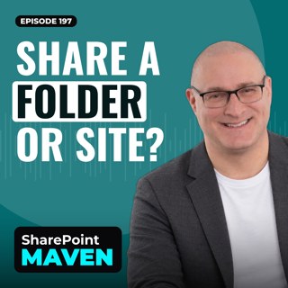 Share a folder or a whole site in SharePoint?