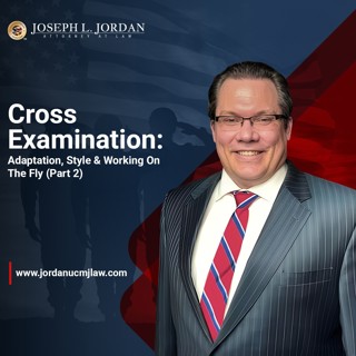 Cross Examination: Adaptation, Style & Working On The Fly (Part 2)