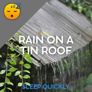 😴🌧️ Heavy RAIN Shower on the TIN ROOF