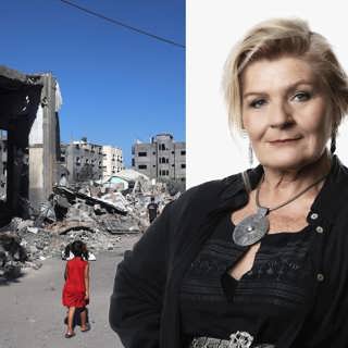 Journalister portade från Gaza: Cecilia Uddén, Stockholm