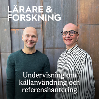 36. Undervisning om källanvändning och referenshantering