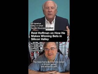 Reid Hoffman on How He Makes Winning Bets in Silicon Valley