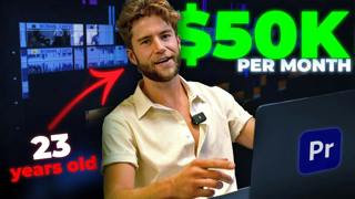 He Built A $600,000 One Person Business (with video editing) | Starter Story