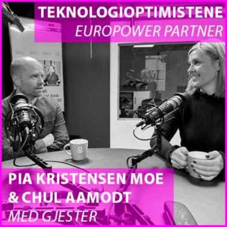 Teknologioptimistene med Karine Storaker Braaten, styreleder i ItumX og Are Røssum-Haaland, virksomhetsarkitekt, Elvia