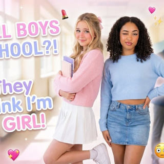 They sent me to an all Boys school😱💗 Episode 1 - 3