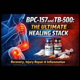 BPC-157 and TB-500: The Ultimate Healing Stack for Recovery, Injury Repair, and Inflammation