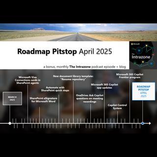SharePoint Roadmap Pitstop April 2025