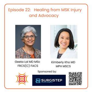 Healing from MSK injury and Advocacy with Minimally Invasive Gynecologic Surgeon Dr. Kimberly Kho