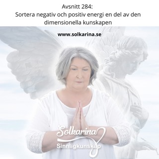 Avsnitt 284: Sortera negativ och positiv energi en del av den dimensionella kunskapen