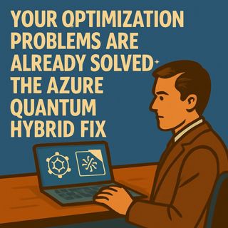 Azure Quantum Hybrid for Real-World Scheduling and Routing