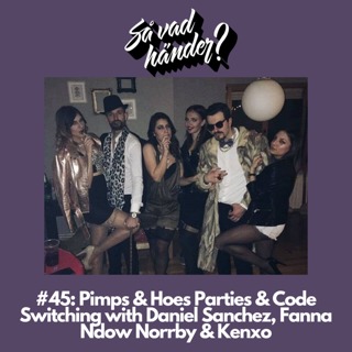 #45: Pimps & Hoes Parties & Code Switching feat. Daniel Sanchez, Fanna Ndow Norrby & Kenxo