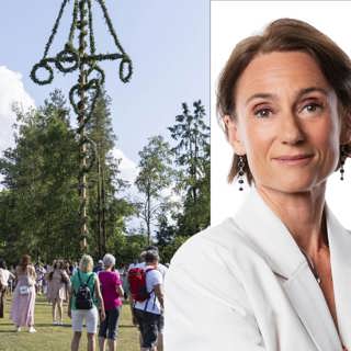 Fransmän beter sig som om midsommar var en helt vanlig dag: Marie Nilsson Boij, Paris