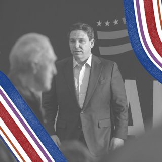 ‘Right Where We Want Him, 30 Points Up’: Chasing Trump in Iowa
