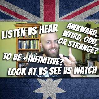 AE 407: Listen vs Hear, Awkward, Odd, Weird, or Strange, & More - Live Class