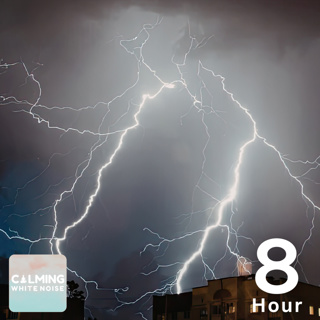 Rain and Thunder Sounds for Sleep | 8 Hour Thunderstorm