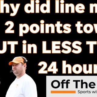 Vegas favors Vols by 7.5 vs. N.C. St.: Original line was Tennessee Football -5.5