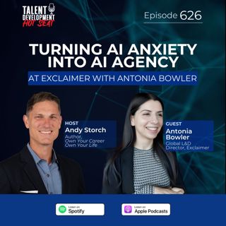 Turning AI Anxiety Into AI Agency at Exclaimer with Antonia Bowler