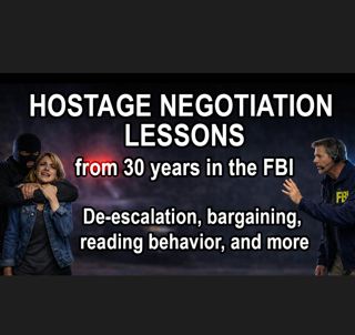 Waco negotiator Gary Noesner shares tips on de-escalation and reading behavior