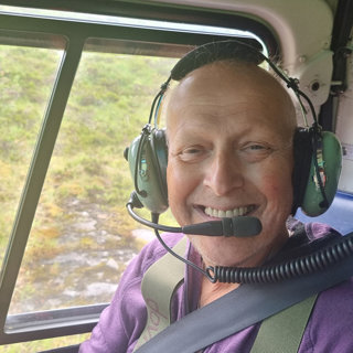 Bjarne kom seg på hytta