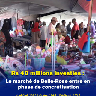 Rs 40 millions investies : Le marché de Belle-Rose entre en phase de concrétisation