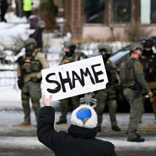 An ICE shooting in Minnesota