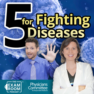 5 Nutrition Tips for Treating Diseases and One Funny Vegan | Dr. Hana Kahleova and Comedian Myq Kaplan