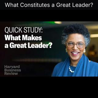 What Constitutes a Great Leader?