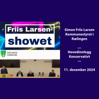 Hovedinnlegg i kommunestyret – Konservativt – 11. desember 2024