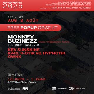 Episode 503: dj karl k-otik - chaos in the stratosphere episode 503 - special episode - monkey buzinezz takeover @ le red room for MWM2025 - promo set