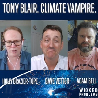 Tony Blair. Climate Vampire.