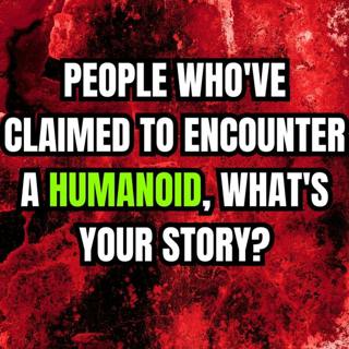 People Who've Claimed to Encounter a Humanoid, What's your story?