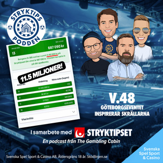 Stryktipset v.48 - Göteborgseventet inspirerar skrällarna