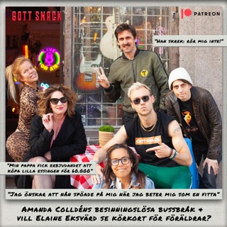 1195. del 2. Amanda Colldéns besinningslösa bussbråk & vill Elaine Eksvärd se körkort för föräldrar?