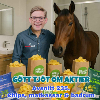 235. Chips, matkassar & badrum