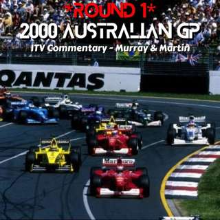 2000 Australian GP *Round 1* (ITV Commentary - Murray & Martin)