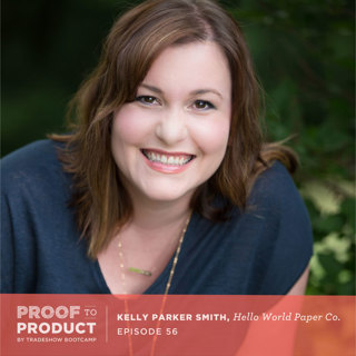 056 | Kelly Parker Smith, Hello World Paper Co. on prioritizing profitable projects, setting boundaries to protect our time and three strategies for enhancing your Etsy shop