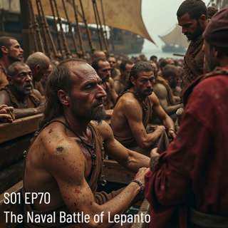 The Naval Battle of Lepanto, 1571. Ottoman Defeat Ceded the Western Mediterranean to the West.