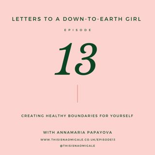 Creating healthy boundaries