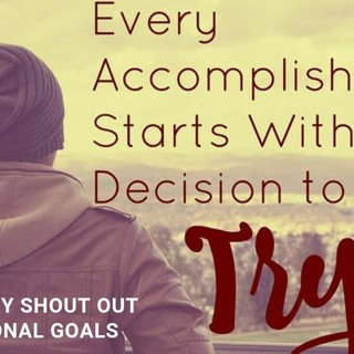 Funky Friday Shout Out- Motivational Goals Ep 25