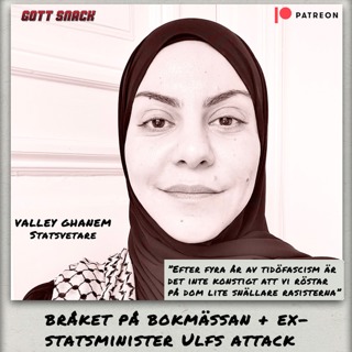 Valley Ghanem om Bråket på bokmässan & ex-statsminister Ulfs attack