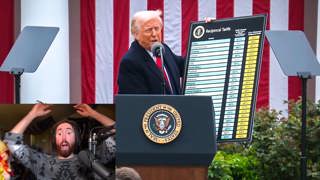 Trump's Liberation Day speech was insane | Asmongold TV