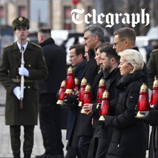 Russian troops now being ‘killed faster than Kremlin can recruit’ & world leaders gather in Kyiv to mark fourth anniversary of full-scale war