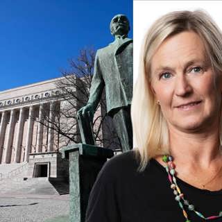 Tecken på bättre tider: Carina Holmberg, Helsingfors