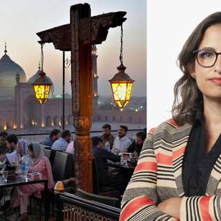 Den trötta rösten byts ut när sedlarna når näven: Naila Saleem, Stockholm