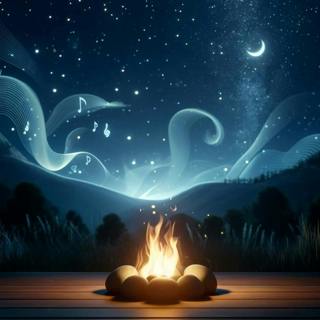 😴🔥🎵 FIRE and SOFT MUSIC: Perfect Combination for Quick SLEEP