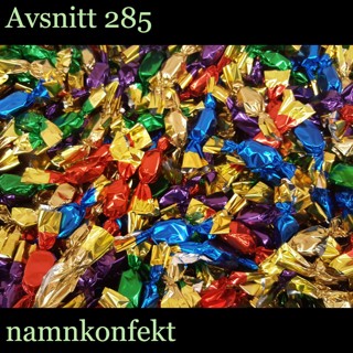 namnkonfekt – #285