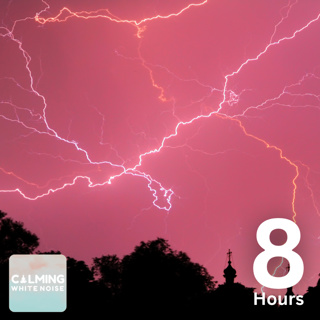 Rolling Thunder and Rain Sounds for Sleeping (8 Hours) | Relaxing Nature Sounds for Deep Sleep