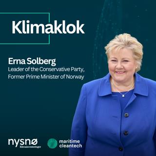 Erna Solberg ser tilbake og framover på klimaomstillingen