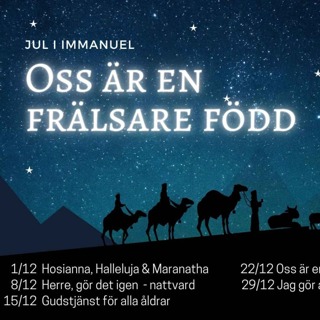 Oss är en frälsare född - Jag gör allting nytt