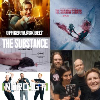 469. Den med Boel Bermann, Tömd, The Substance, The Shadow Strays och Officer Black Belt